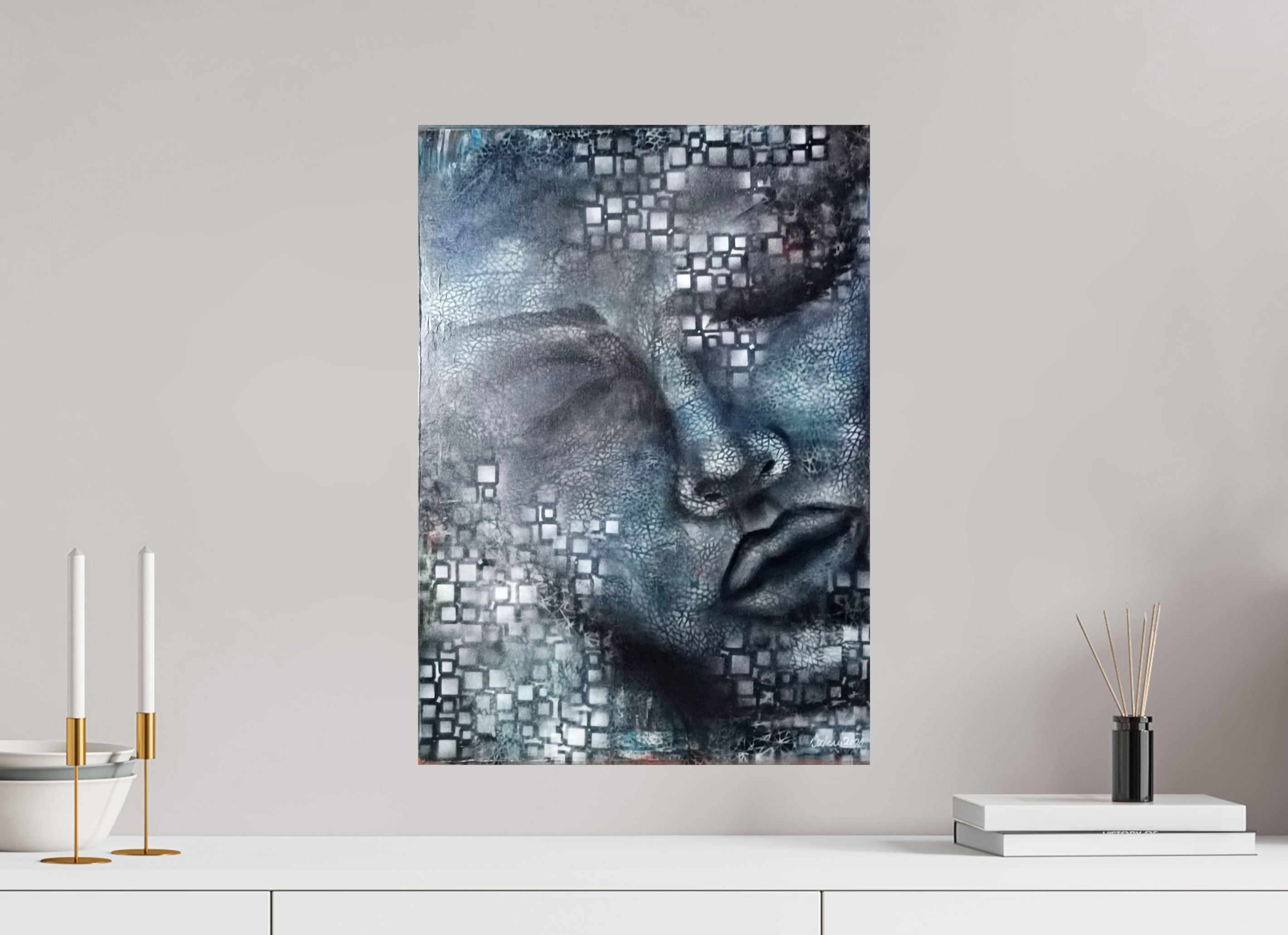40 x 56,6 cm, Fine Art Print Retro PRINT