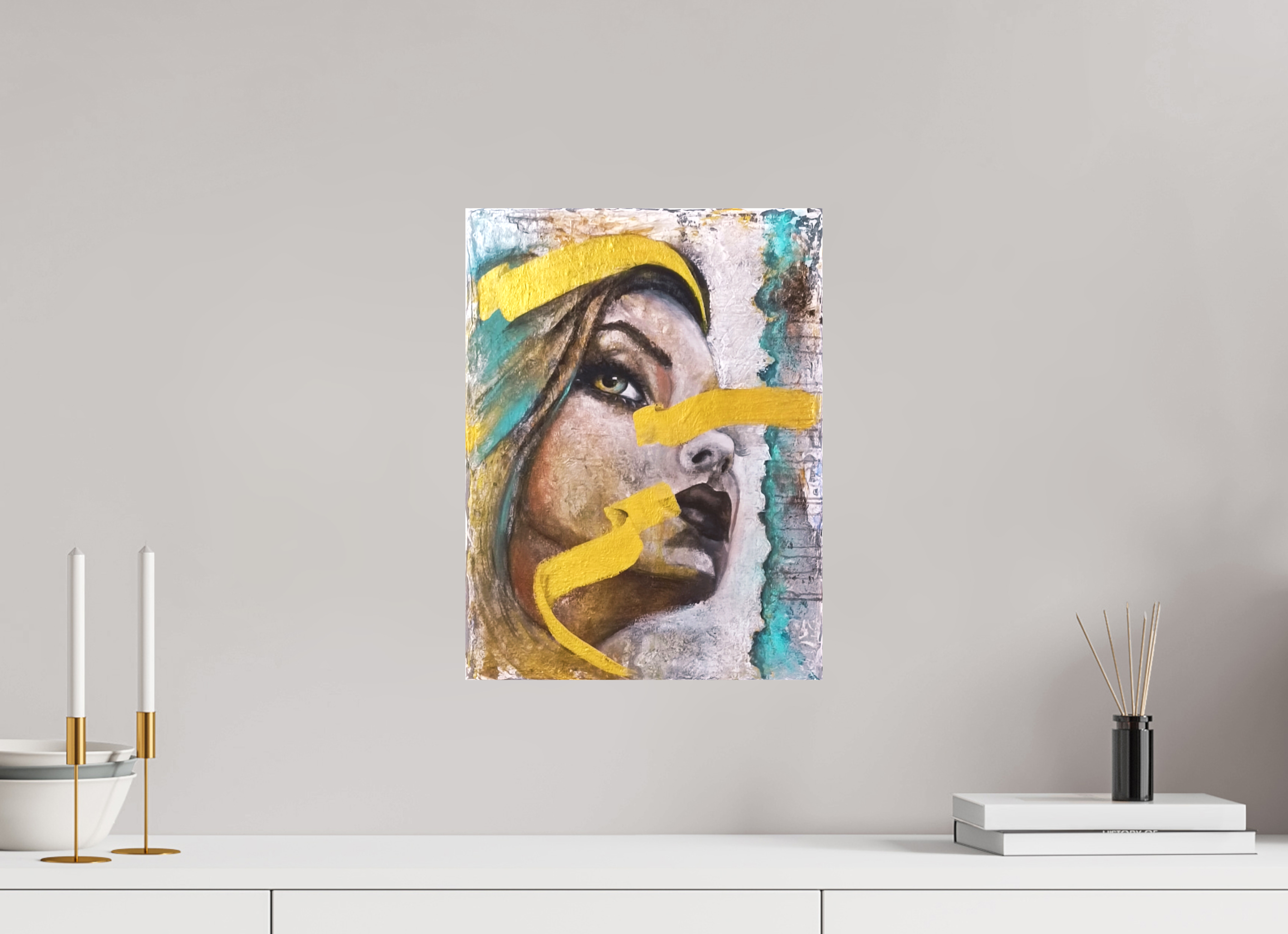 30 x 40 cm, Leinwand-Print-matt Portrait - PRINT