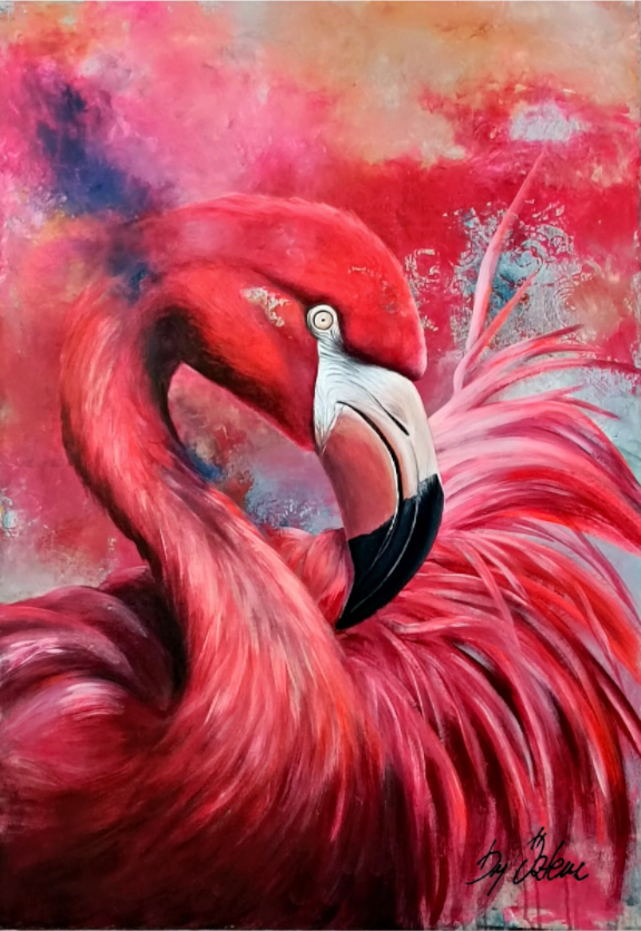 Main image Flamingo – LIMITED EDITION Fine Art Print