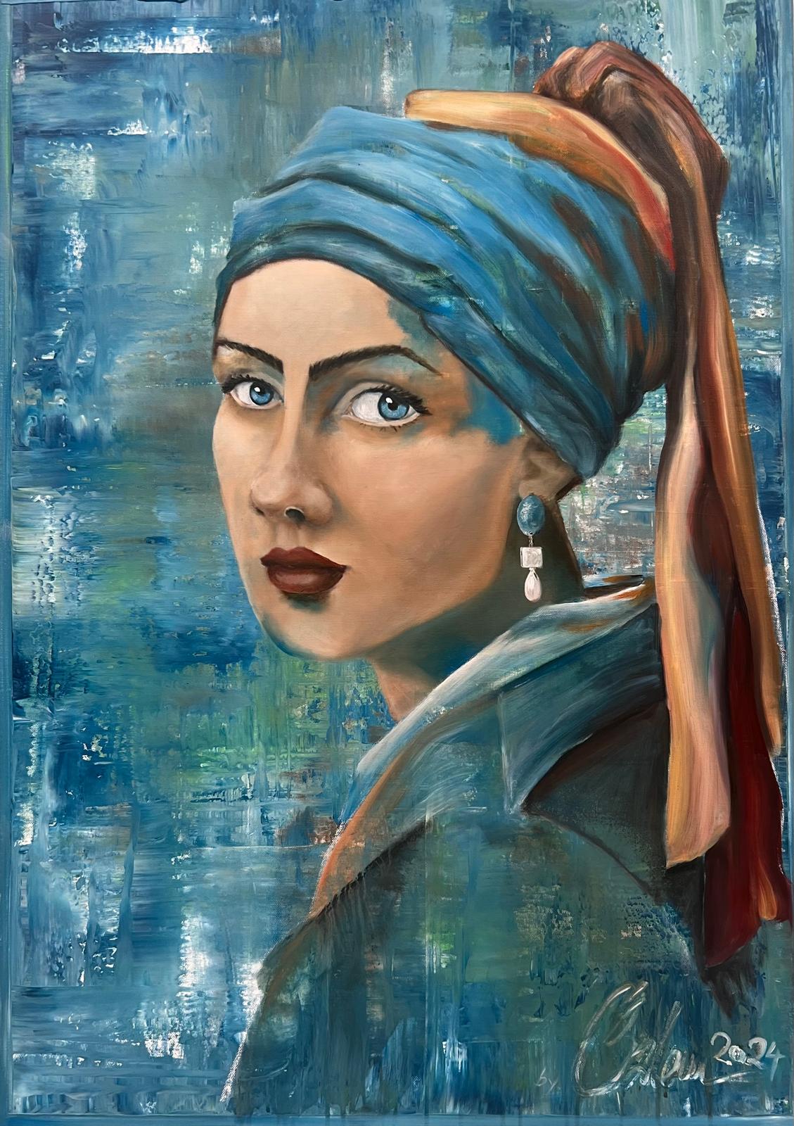 Der Perlenohring by Özlem Sahin