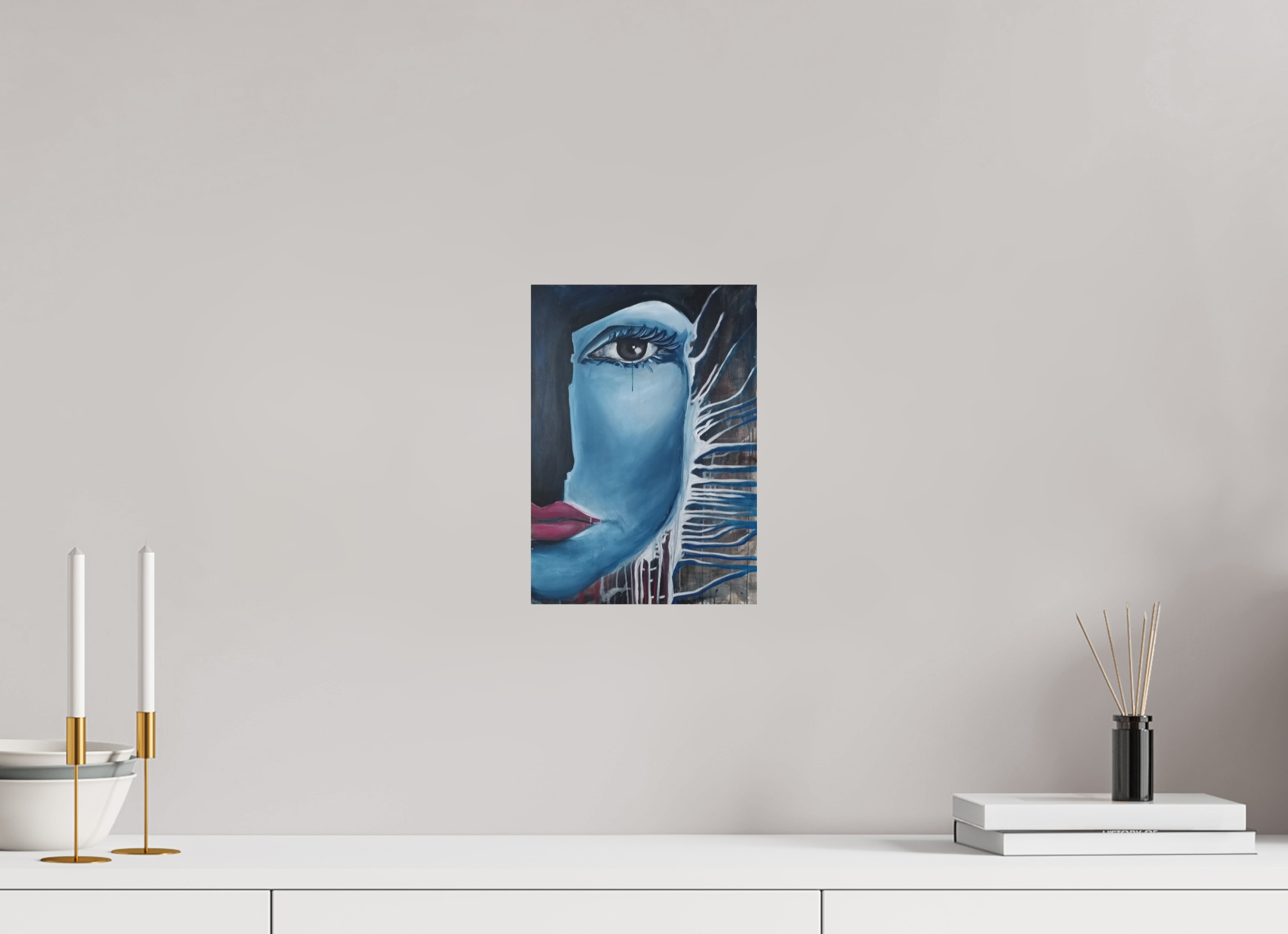 20 x 28,3 cm, Fine Art Print Wer bist du? PRINT
