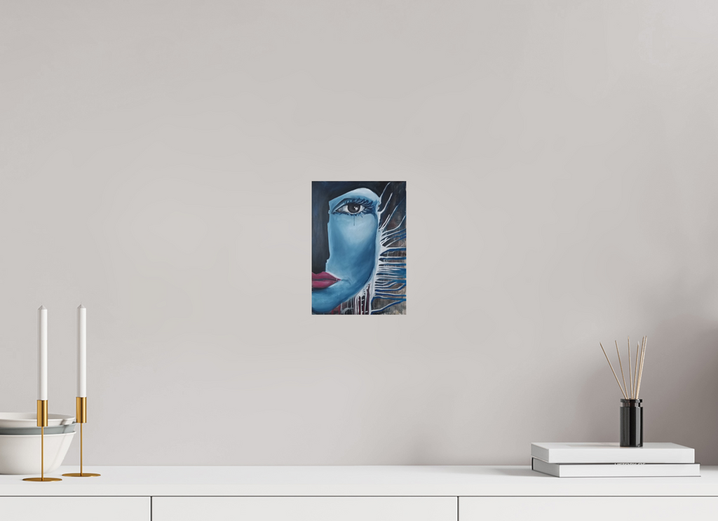 15 x 21,2 cm, Fine Art Print Wer bist du? PRINT