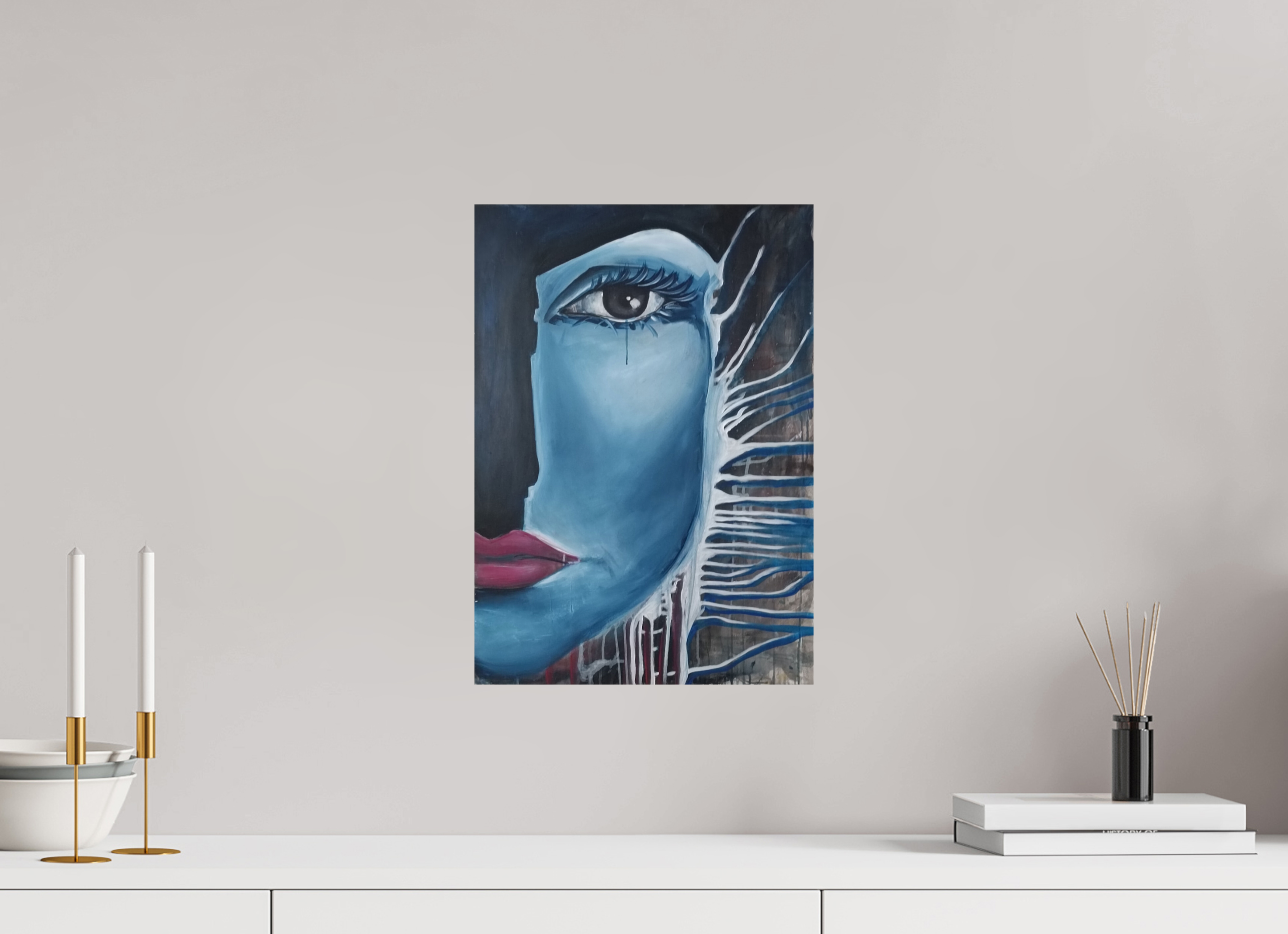 30 x 42,5 cm, Fine Art Print Wer bist du? PRINT